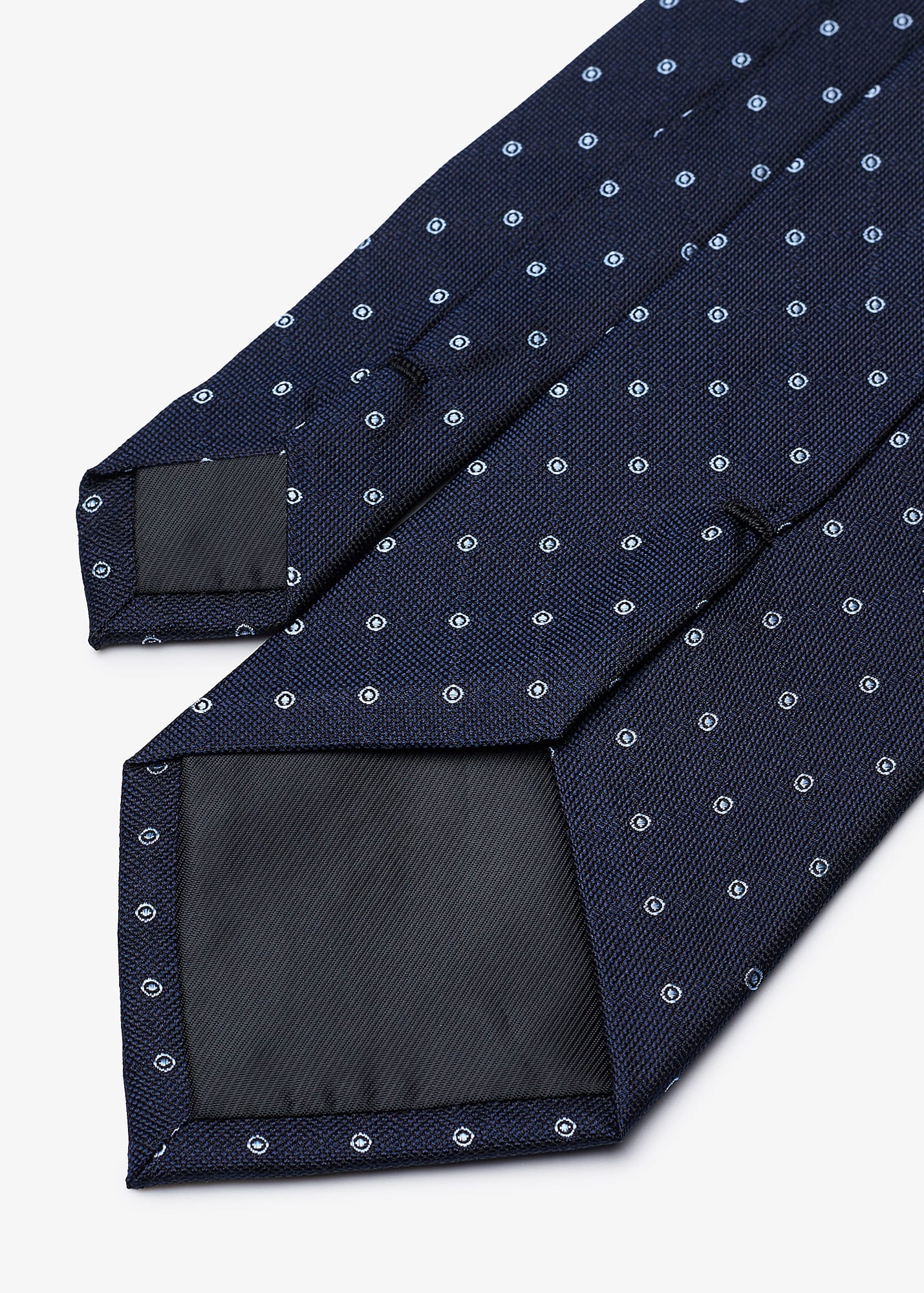 Corbata Azul Circulos