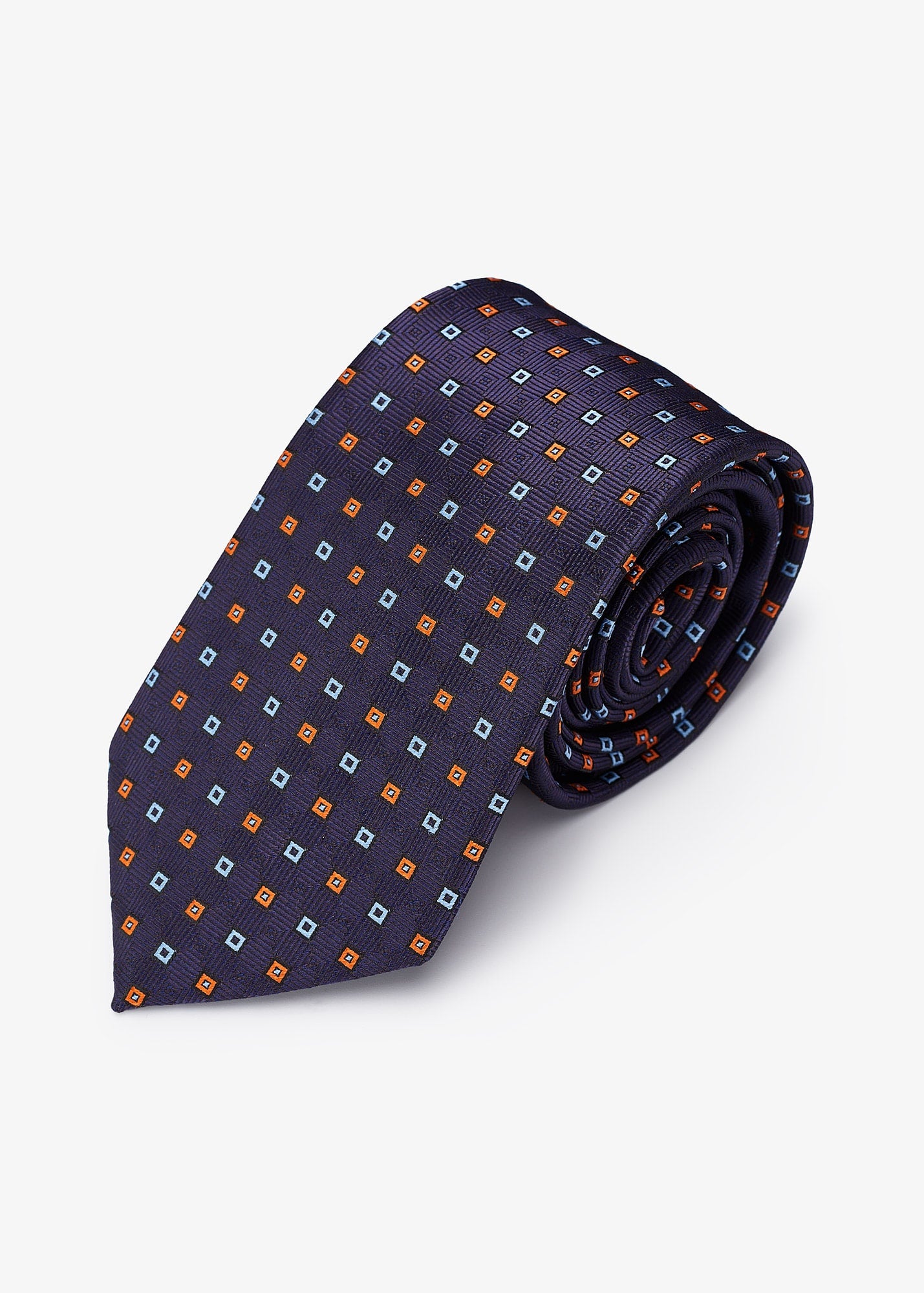 Structured Blue Tie