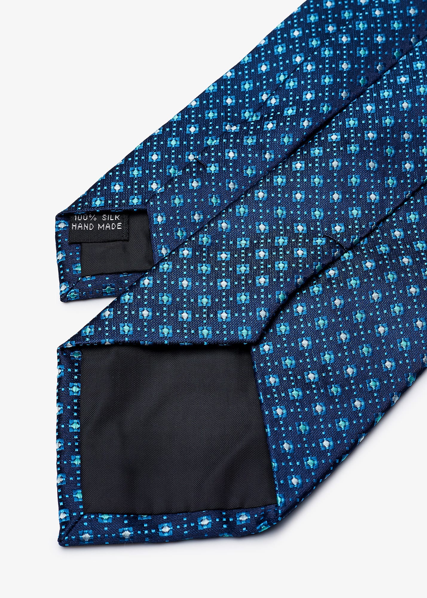 Light Blue Flower Tie